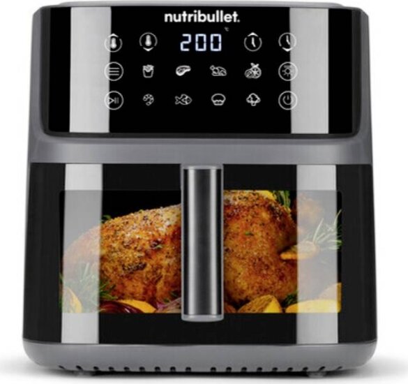Nutribullet CrispLite Vision NBA0811DG forrólevegős sütő (8 l)