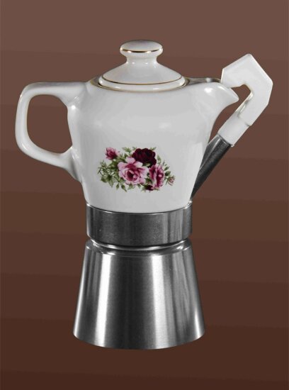 Fatima Virág kotyogós kávéfőző, 4 személyes