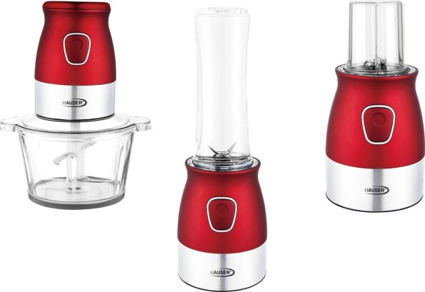 Hauser BC-326R 3in1 turmixgép, 300W