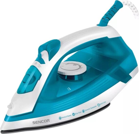 Sencor SSI 2800BL gőzölős vasaló, 2000W, fehér-kék