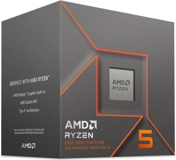AMD Ryzen 5 8500G 3,5GHz AM5 BOX (Ventilátor nélkül) AMD Ryzen 5 8500G 3,5GHz AM5 BOX (Ventilátor nélkül)