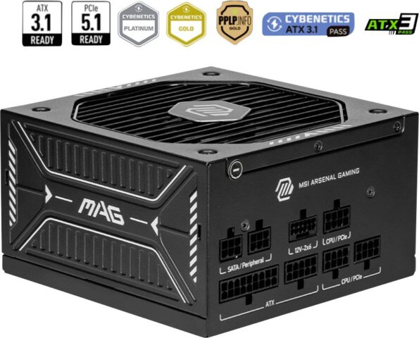 MSI MAG A750GLS (750W, 80Plus® Gold, ATX) MSI MAG A750GLS (750W, 80Plus® Gold, ATX)