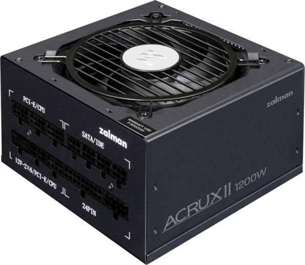Zalman ACRUX II (1200W, 80Plus® Platinum, ATX 3.1) Zalman ACRUX II (1200W, 80Plus® Platinum, ATX 3.1)