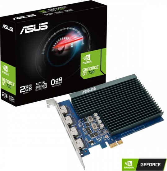 Asus GeForce GT 730 2GB GDDR5 Passive