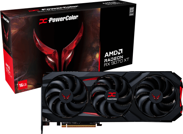 PowerColor Radeon RX 9070 XT Red Devil 16GB GDDR6 OC