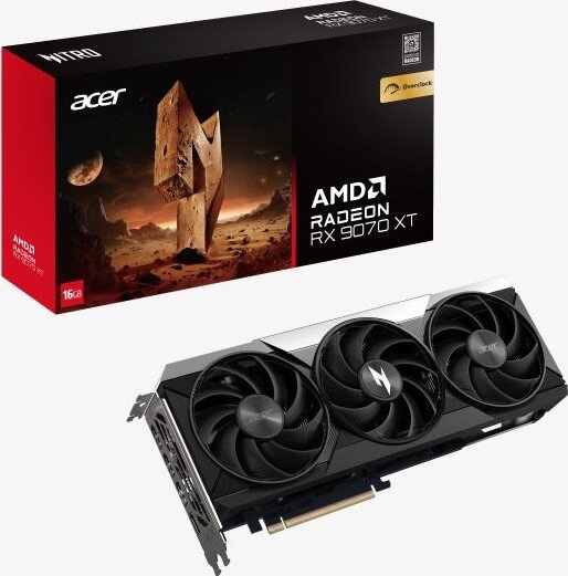 Acer Nitro Radeon RX 9070 XT 16GB GDDR6 OC