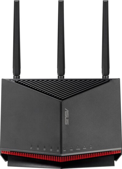 Asus RT-BE86U (Wi-Fi 7, BE6800, kétsávos, 2,5Gbps) Asus RT-BE86U (Wi-Fi 7, BE6800, kétsávos, 2,5Gbps)