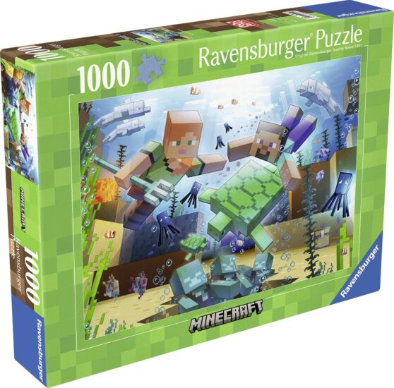 Minecraft puzzle, 1000 darabos