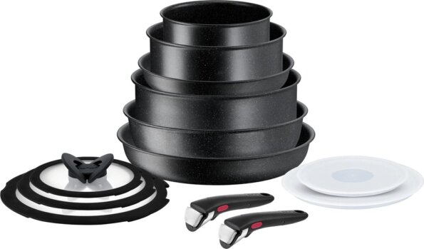 Tefal Ingenio Black Stone L3999953 edényszett, 13 részes Tefal Ingenio Black Stone L3999953 edényszett, 13 részes