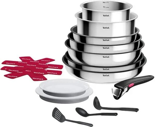 Tefal Ingenio Cook Eat L881SF04 edényszett, 15 részes Tefal Ingenio Cook Eat L881SF04 edényszett, 15 részes