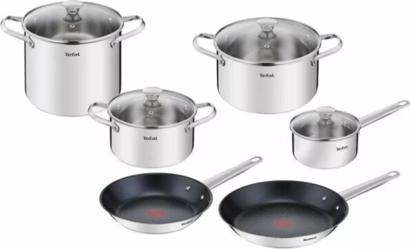 Tefal Cook Eat B922SA55 edénykészlet, 10 részes Tefal Cook Eat B922SA55 edénykészlet, 10 részes