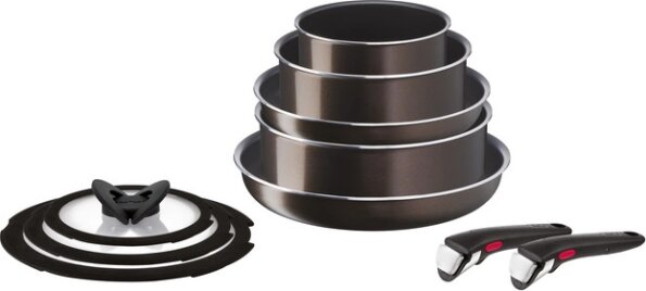 Tefal L1509473 Ingenio XL Intense serpenyő szett, 10 részes