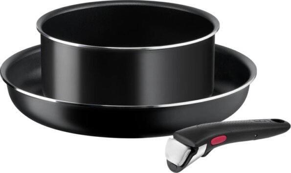 Tefal L1539243 Ingenio Easy Cook N Clean serpenyő szett, 3 részes