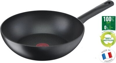 Tefal G2711953 So Recycled wok serpenyő, 28cm