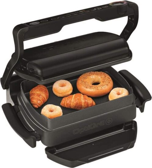 Tefal OptiGrill+ Snacking & Baking GC714834 kontakt grillsütő, 2000W