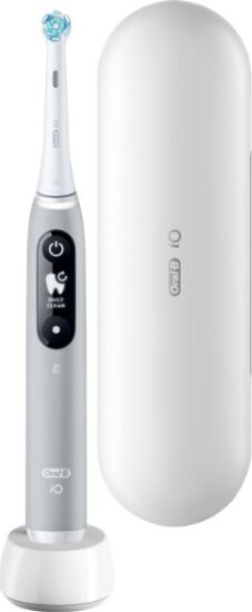 Oral-B iO Series 6 Grey Opal elektromos fogkefe, Szürke Oral-B iO Series 6 Grey Opal elektromos fogkefe, Szürke