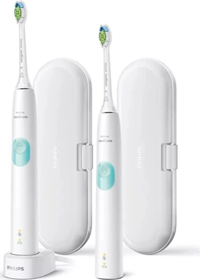 Philips Sonicare ProtectiveClean 4300 elektromos fogkefe, Fehér