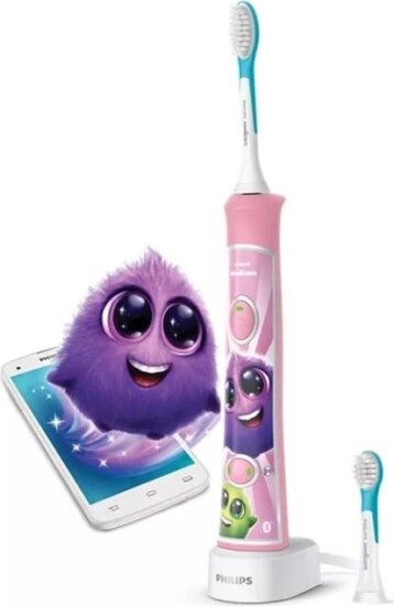 Philips Sonicare For Kids elektromos fogkefe, Rózsaszín Philips Sonicare For Kids elektromos fogkefe, Rózsaszín