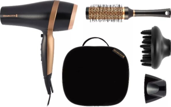 Remington Salon Smooth D6960GP hajszárító ajándékcsomag, 2100W