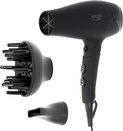 Adler AD 2267 hajszárító, 2100W, fekete