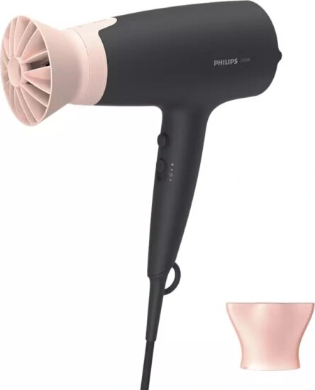 Philips Series 3000 BHD350/10 hajszárító, 2100W, fekete-rózsaszín