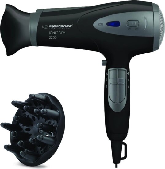 Esperanza Vivien EBH005K hajszárító, 2200W, fekete