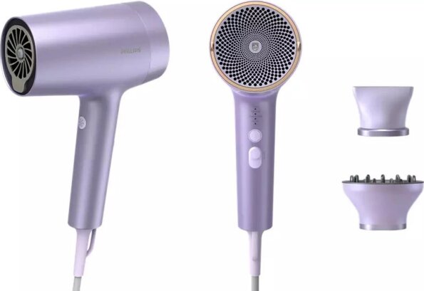 Philips Series 7000 BHD720/10 hajszárító, 1800W, metállila