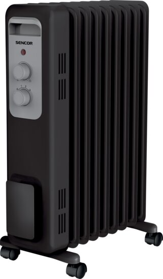 Sencor SOH 3309BK olajradiátor, 9 tagú, 2000W