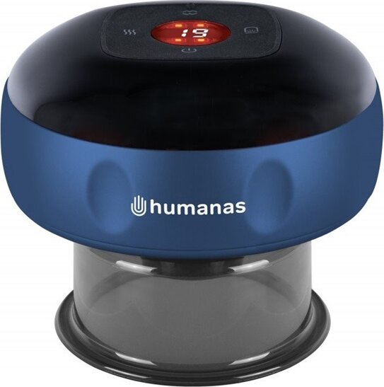 Humanas BB01 köpölyöző készülék, kék Humanas BB01 köpölyöző készülék, kék