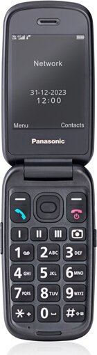 Panasonic KX-TU550 4G mobiltelefon, Fekete Panasonic KX-TU550 4G mobiltelefon, Fekete