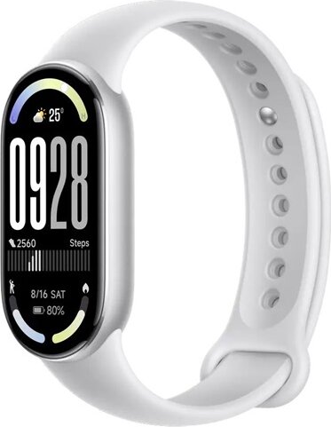 Xiaomi Smart Band 10 aktivitásmérő, Glacier Silver
