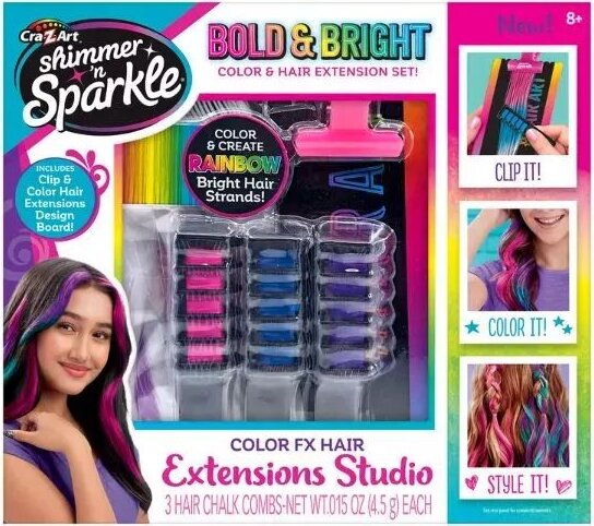 Shimmer’n Sparkle, Színes póthaj készítő szett