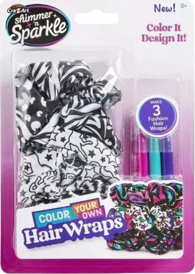 Shimmer’n Sparkle, színezhető hajgumi készlet
