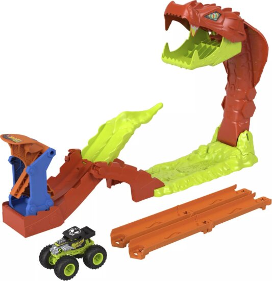 Hot Wheels, Monster Trucks, Kígyómarás pályaszett