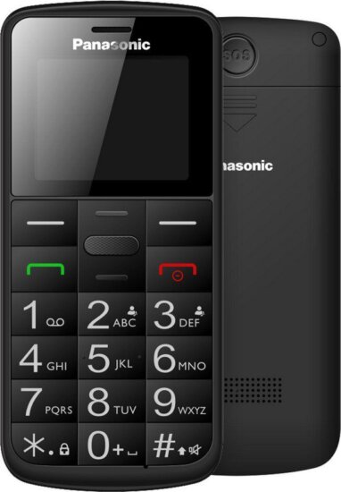 Panasonic KX-TU110 DualSIM mobiltelefon, Fekete