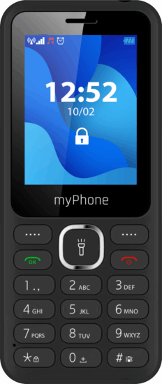 MyPhone 6320 Dual SIM mobiltelefon, Fekete