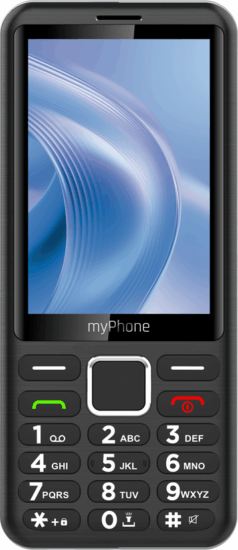 MyPhone 3510 LTE mobiltelefon, Fekete