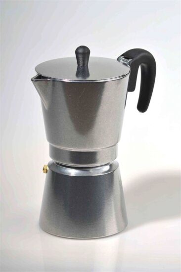 Kalifa kotyogós kávéfőző, 4 személyes, Polírozott