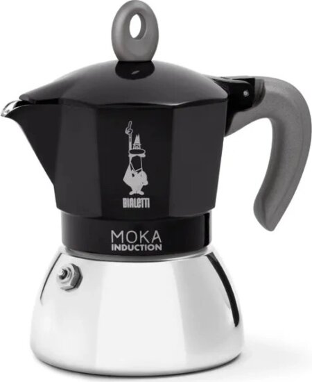 Bialetti Moka Induction 6932 kotyogós kávéfőző, 2 személyes, indukciós