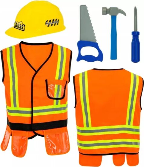 Építőmunkás jelmez, univerzális