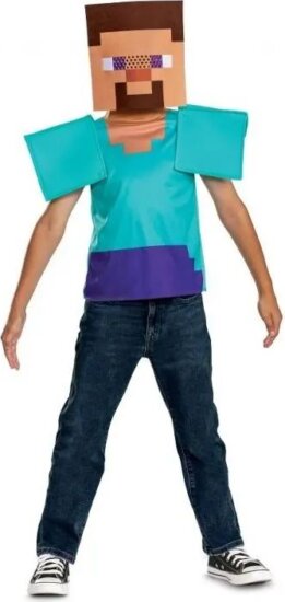 Minecraft, Steve Essential gyerek jelmez, XS méret