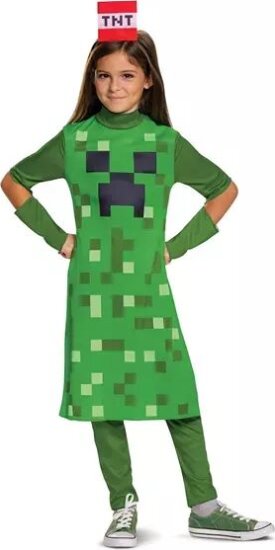 Minecraft, Creeper lány jelmez, M méret