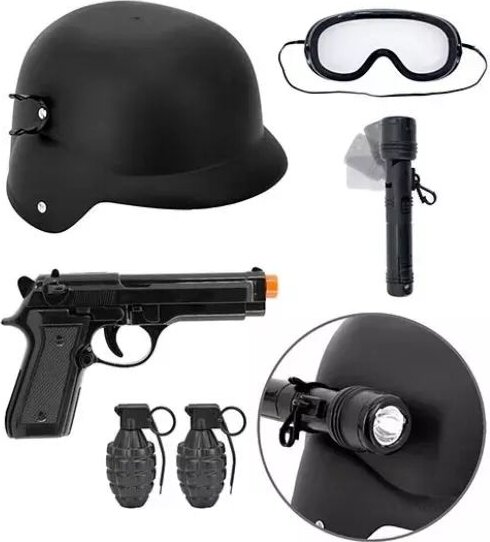 S.W.A.T. Különleges egység jelmez kiegészítők