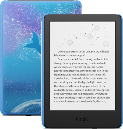 Amazon Kindle Kids (2024) 6" E-book olvasó, 16GB, Ocean Explorer Design