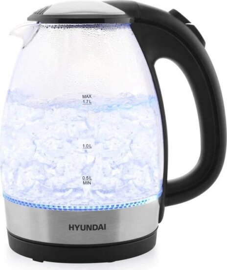 Hyundai VK741 üveg vízforraló, 1,7 l Hyundai VK741 üveg vízforraló, 1,7 l