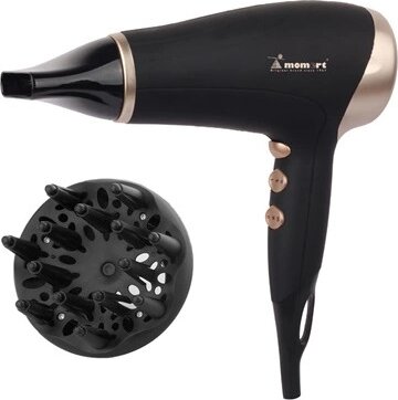 Momert 1609 hajszárító, 2200W, fekete