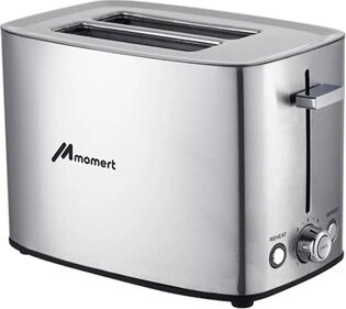 Momert 2067 kenyérpirító, 2 szeletes, inox