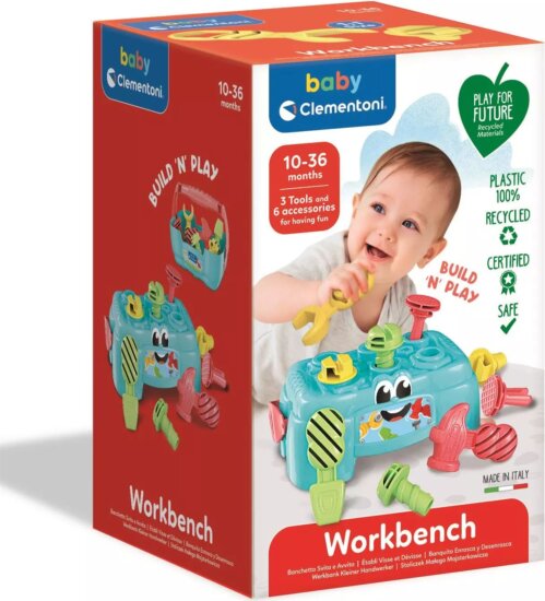 Clementoni, Formaválogató, Szerszámos láda