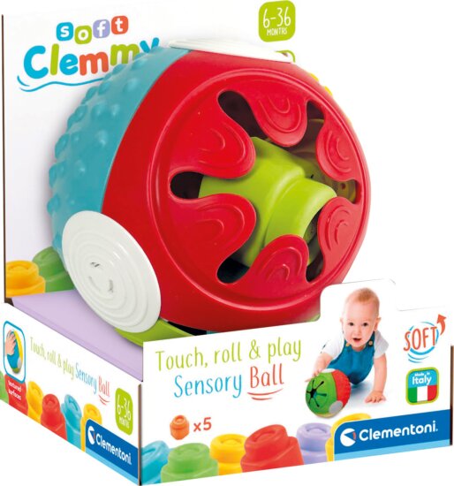 Clemmy, Tapints, guríts és játssz! érzékelést fejlesztő labda