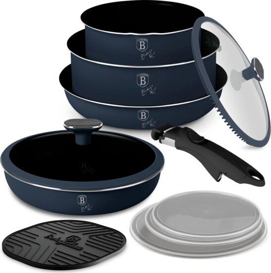 Berlinger Haus Deep Sea Collection BH/8416 edénykészlet, 10 részes Berlinger Haus Deep Sea Collection BH/8416 edénykészlet, 10 részes